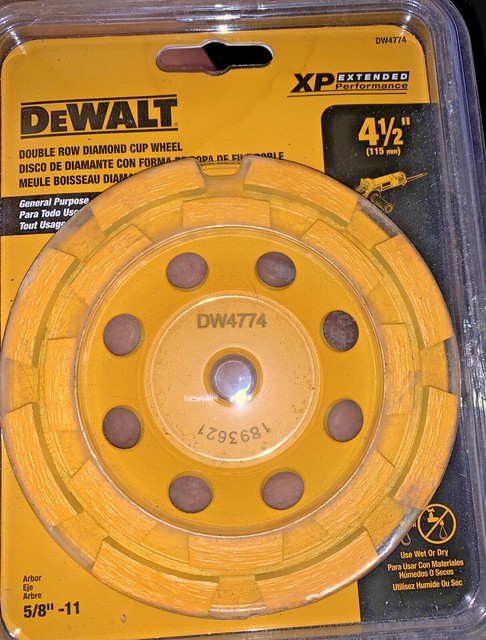 DEWALT Diamond Grit Grinding Wheel 