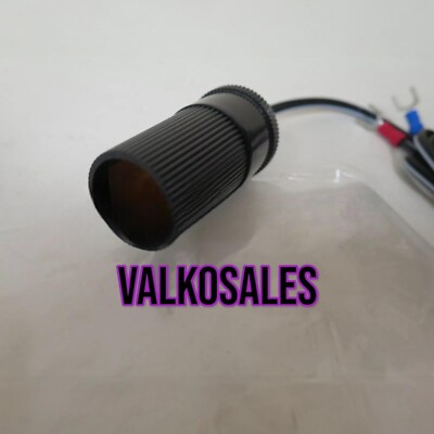 hard wire cigarette plug Accele PS100 Cigarette Lighter Plug Socket to Wire Terminals 12V Hardwire  Kit