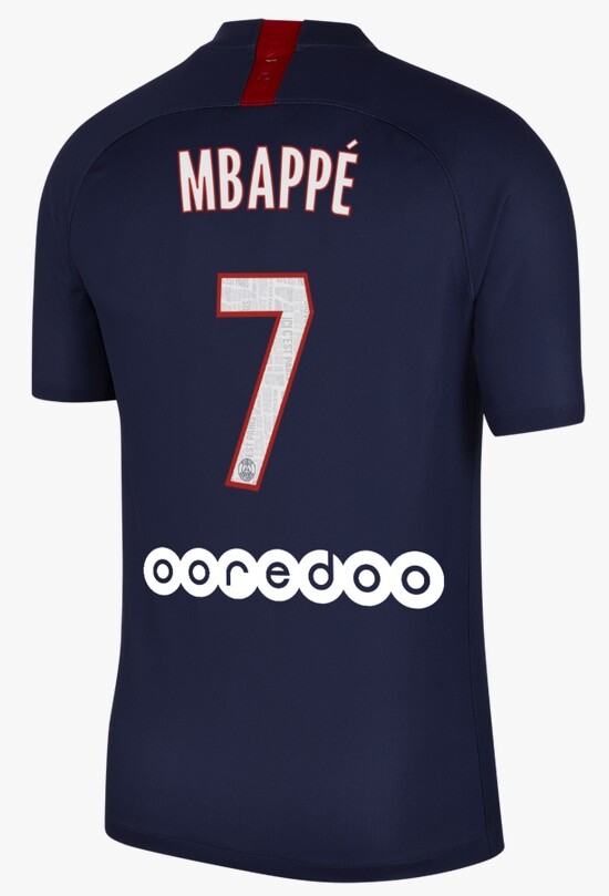 Trikot Nike Paris Saint-Germain 2019-2020 Home - Mbappe 7