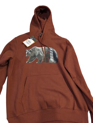The North FaceMen's Bear Pullover Hoodie Color Dark Oak Size