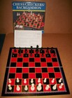 Pressman Chess #1907 complete genuine box manual Backgammon Checkers complete NM — photo 2