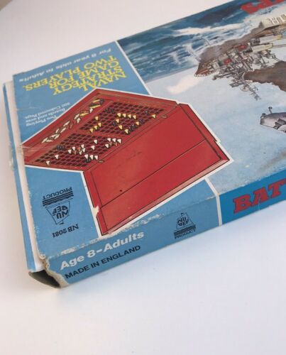 Vintage Battleships Naval Strategy 1970 Game For Two Players Family Game Board - Picture 10 of 12