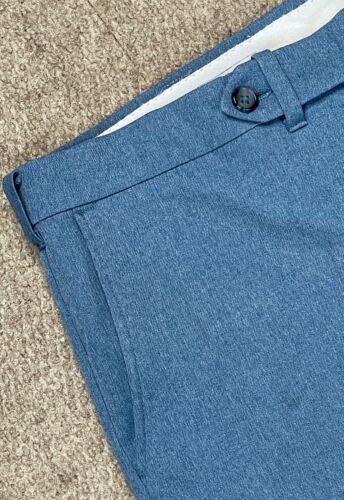 Levi's Action Ease Sta-Prest Vintage Men's Blue Dress Pants Size 36x26.5 - Picture 2 of 15