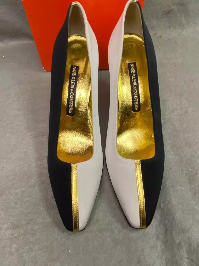 ANNE KLEIN BLACK WHITE ARIAN WOMEN S SHOES SIZE 7B NIB eBay