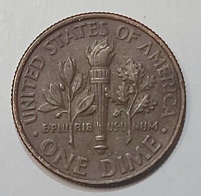 2021 P Roosevelt Dime Missing Clad Layer Obverse And Reverse Error