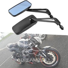For Yamaha FZ1 FZ6 MT07 MT09 Motorcycle Rectangle Rearview Mirrors Anti Glare UK