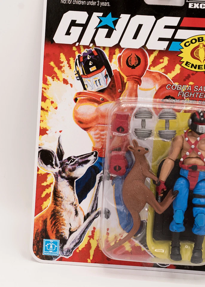 GI Joe Collectors Club Excl 7-05 2018 Cobra Savage Fighter nombre en código Kangor sin usar, en caja Foto 4 de 4