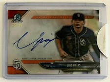 2018 Bowman Chrome Luis Urias AUTO RC #'d 25/25 Prime Signatures Orange SSP HOT