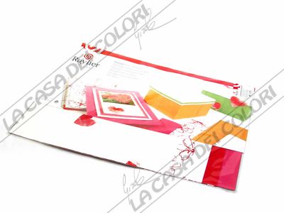 RAYHER - NATURAL PAPER - 5 SHEET ENVELOPE 30x30cm - 80/110 g/sqm - VARIOUS COLORS