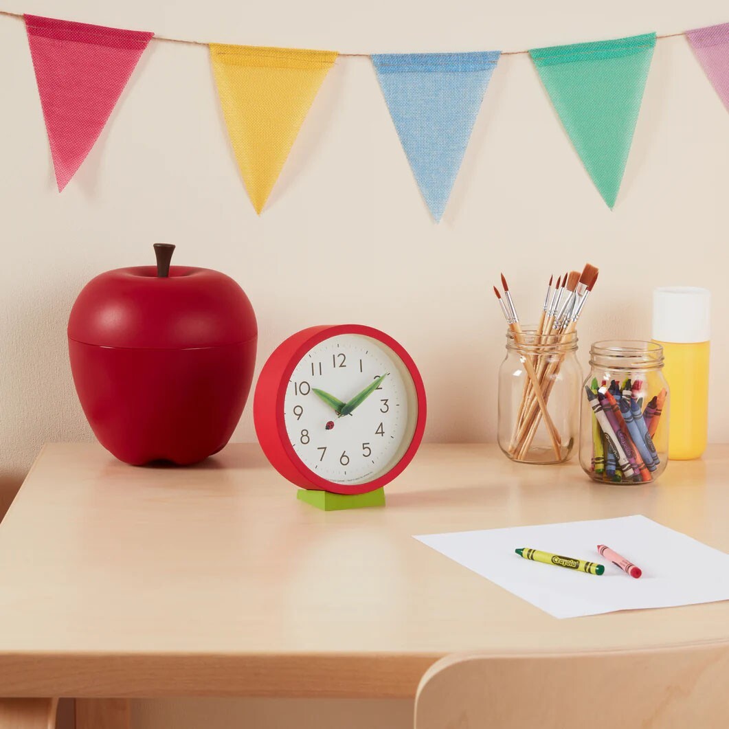 Lemnos Perch Wall Table Interior Clock Tento Ladybird Red MoMA