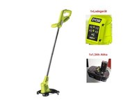 Ryobi 18V Akku-Rasentrimmer Rlt 1825 M 1,3 Mit 1,3Ah Akku+ LadegeräT