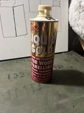SCOTT'S LIQUID GOLD Vintage Metal Can Wood Cleaner & Preserver 16oz