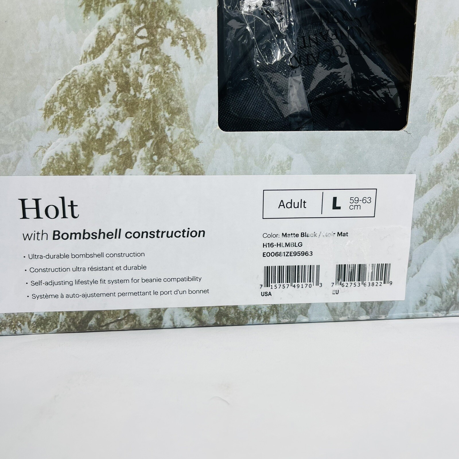 Smith H16HLMBLG Men's Holt Helmet 