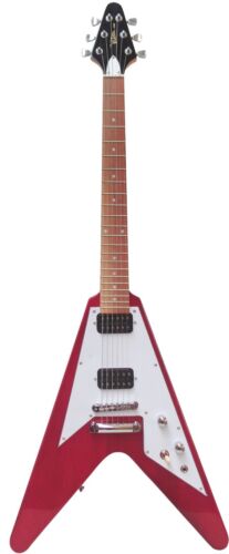 E-Gitarre im Pfeildesign, verschiedene Modelle / Farben, FV5 schwarz,rot,blau - Bild 3 von 7