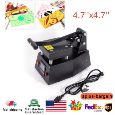 4.7''x4.7'' Digital Heat Press Machine Sublimation T-shirt Printing SWING AWAY