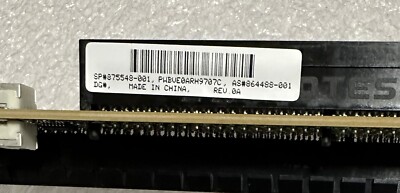 875548-001 HPE Primary riser board, x16 x8, GPU, 2x4 NVMe ports 1U