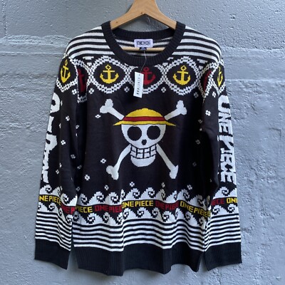 Box Lunch One Piece Ugly Sweater One Piece Straw Hat Crew Jolly