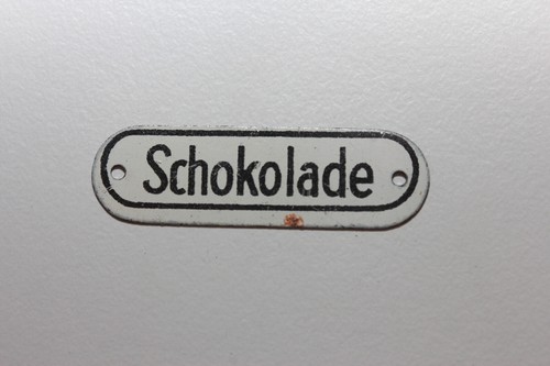 verschiedene Schilder aus Blech für Kaufmannsladen Deutsch um 1930 - Picture 18 of 21