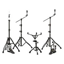 Mapex HP8005EB Armory 5 Piece Double Braced Black Plated Hardware Pack