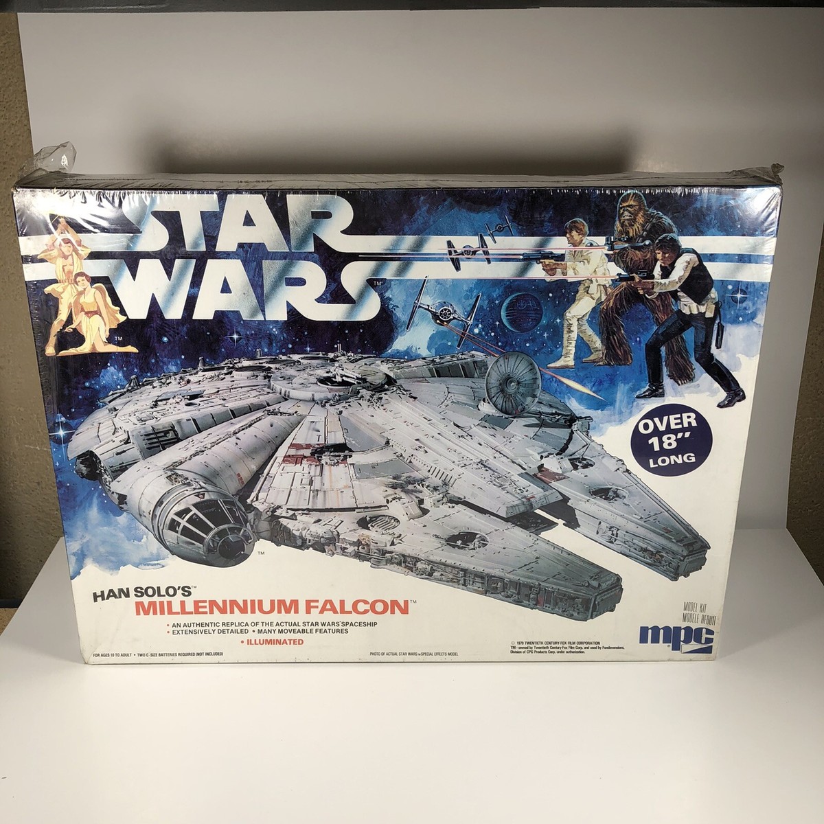 電飾パーツ付き 1作目当時もの mpc STAR WARS ミレニアム 電飾パーツ付き 1作目当時もの mpc STAR WARS ミレニアム
