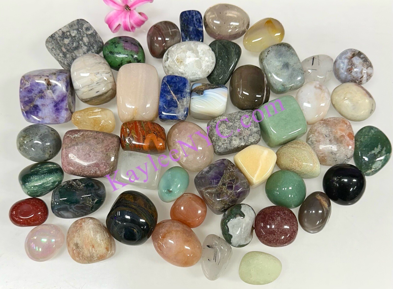 Wholesale Lot 2 Lbs Natural Mix Crystals Tumble Healing Energy