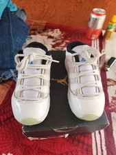 Air Jordan 11 Retro Low Top TD 505836-117 Leather Basketball Sneakers 9C