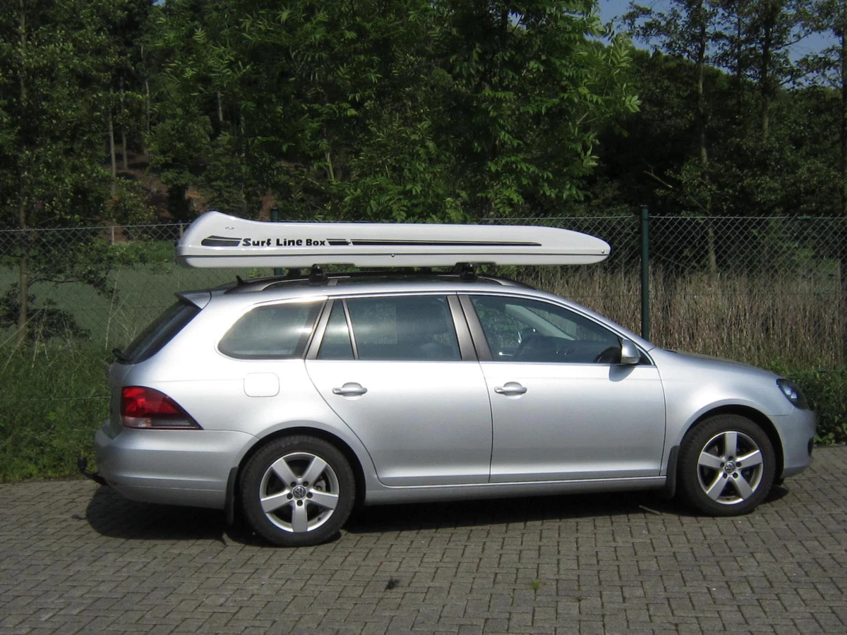 Stabile Premium GFK Dachbox Skibox Gep ckbox SLB 300 silber von