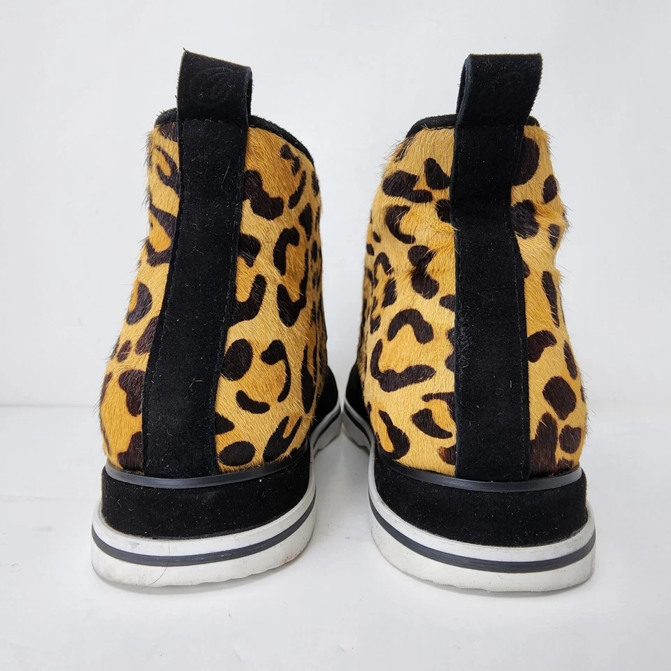 J Renee Philllipa леопард замшевые лодыжки загрузки, женщин 6 - Изображение 4 из 4