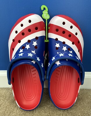 Crocs Classic American Flag Clog Men's Size 10 Team USA