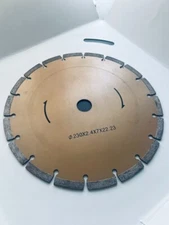 TechDiamondTools 9 inch Dry Cut Segmented Diamond Saw Blade