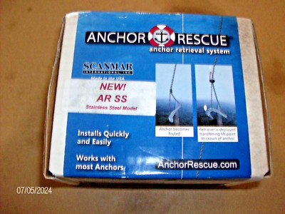 ANCHOR RESCUE SYSTEM COMPLETE KIT FOR 1/4'' TO 3/8'' CHAIN FOR SAILBOATS  SCANMAR