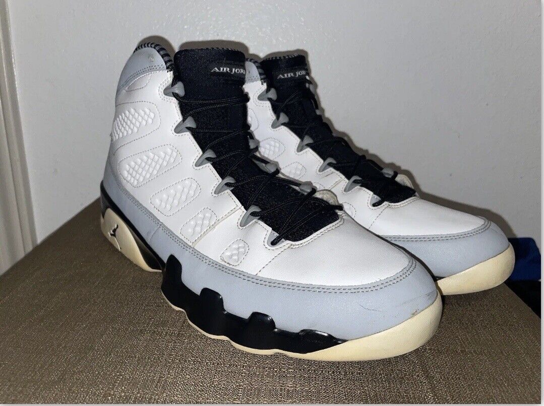 Air Jordan 9 Barons IX Shoes White Gray Sz 13 Mens 302370-106 – ASA College: Florida