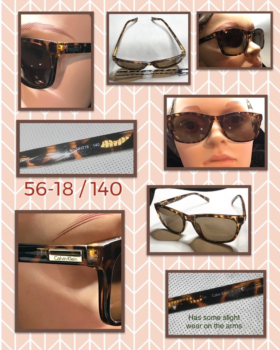 Calvin Klein Collection Sunglasses Sleek Tortoise Shell  display picture 1