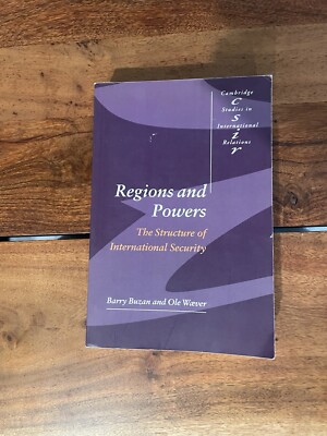 Regions And Powers The Structure Of International Security