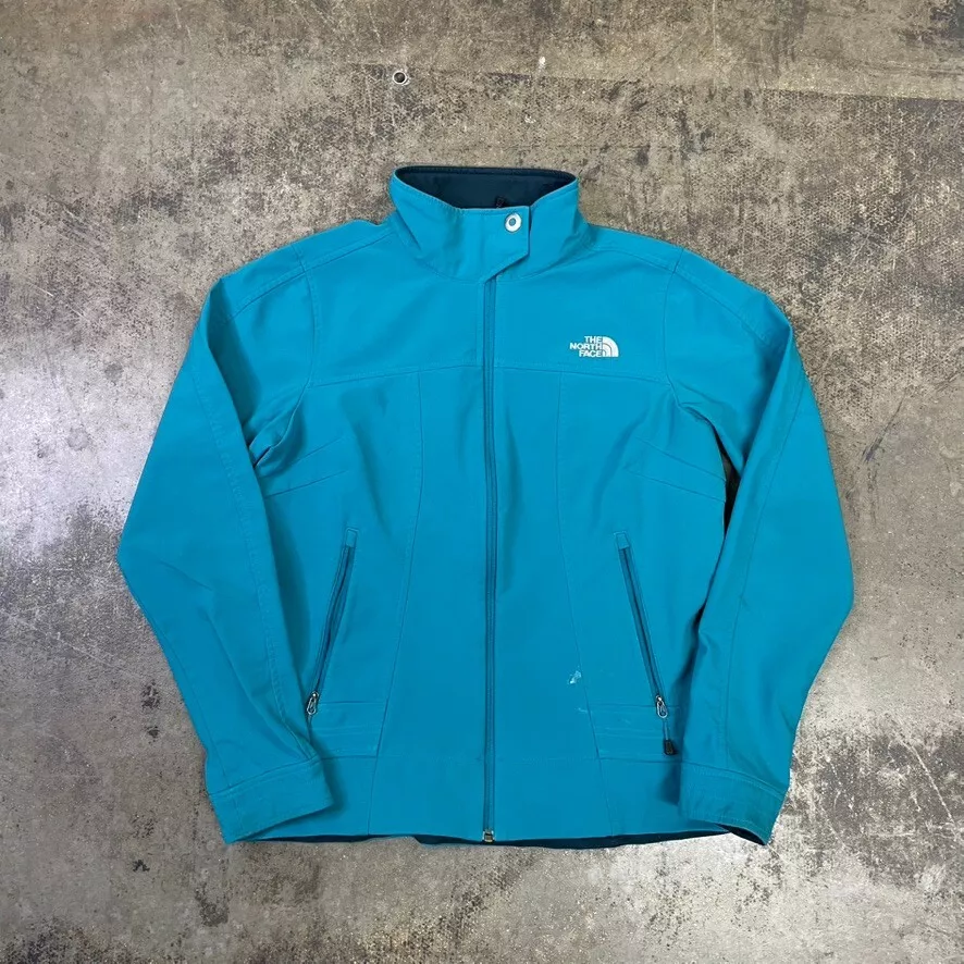 North face deals long green coat