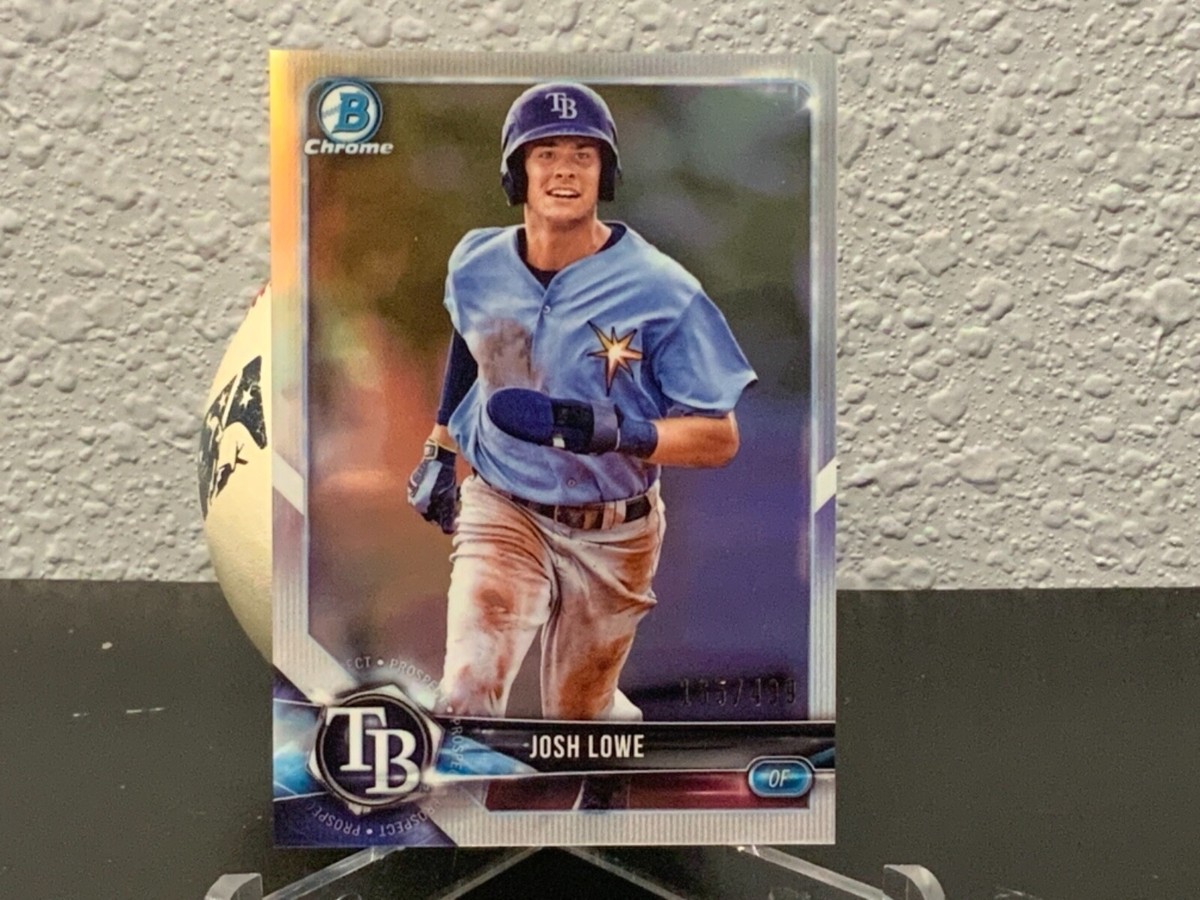 2018 Bowman - Chrome Prospects Josh Lowe #BCP127 Refractor /499