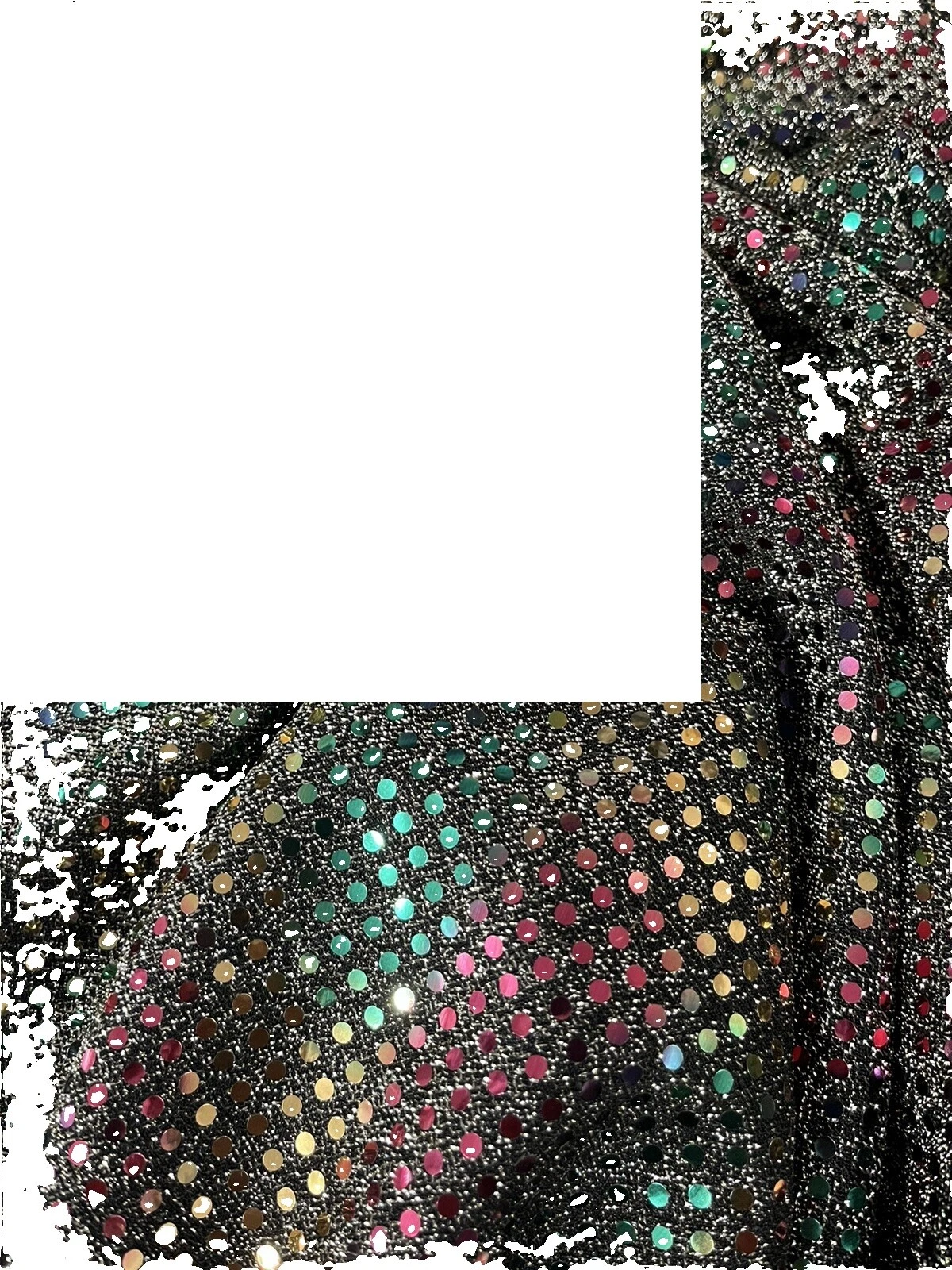 Sequin Sewing Multicolor Craft Fabrics