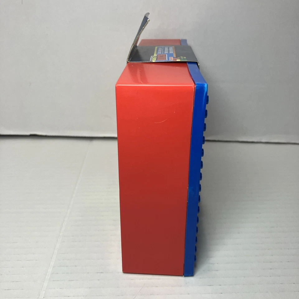 NEW Primary Colors Lego Compatible Building Blocks Travel Storage Play Case - Image 4 of 4