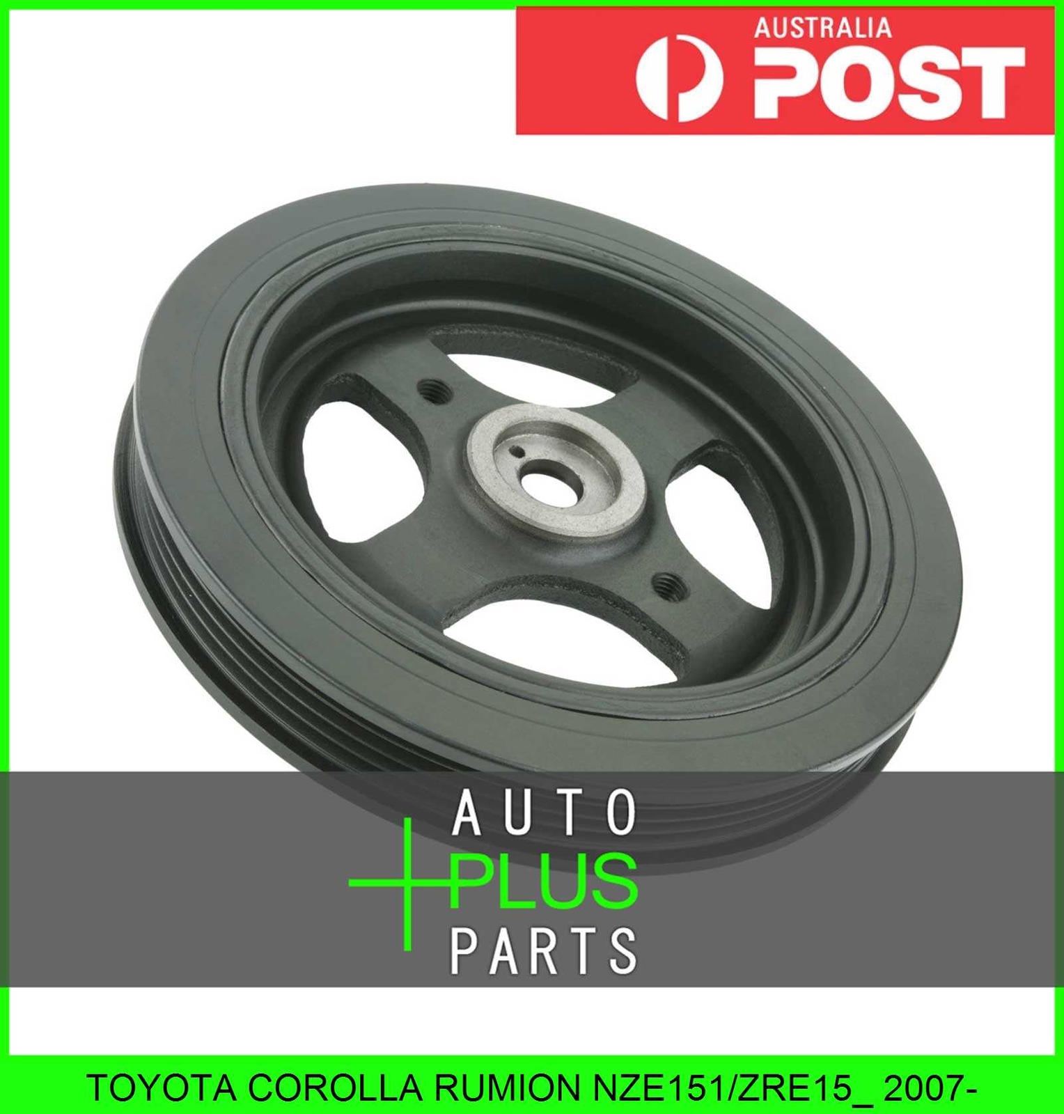 Compare Fits Corolla Crankshaft Pulley Harmonic Balancer Engine 1nzfe