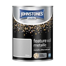 Johnstones Feature Wall Matt  Metallic Paints  2.5L 1.25L  All Colours