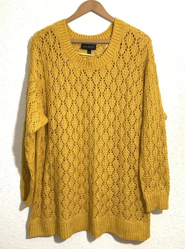 Lane Bryant Women's Plus Mustard Yellow 