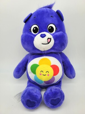 Care Bears Harmony Bear Daisy flower 2020 Basic fun Excellent condition EUC