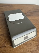 Stampin Up Decorative Label Flat Punch Retired Scrapbooking Cards Tags