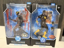 Mcfarlane DC Multiverse Dark Flash Red Platinum Figure & Reverse Flash Platinum