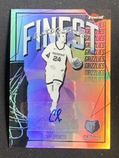 Cam Spencer 2025-26 Topps Finest Refractor Auto #FAU-CS -alb4