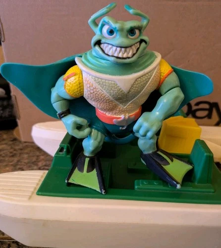 VTG 1990 TMNT Teenage Mutant Ninja Turtles Ray Fillet Action Figure Playmates