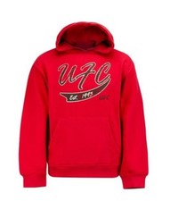 UFC Girls Script Pullover Hoodie Sweatshirt XL NEW