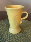 REDUCED Fiesta Sunflower Yellow 18oz Discontinued Pedestal Mug