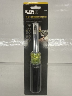 Klein Tools 32500G Screwdriver/Nut Driver 11-In-1 Set