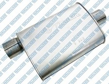 Dynomax Thrush Hush Muffler 3 In 3 Out Offsetcenter 17635 Dynomax Thrush Hush Muffler 3 In 3 Out Offsetcenter 17635